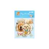 50 Adesivos Fofos de Cachorro Golden Retriever Adesivos de Cachorro Pet Curativos Decoração DIY para Mala Laptop