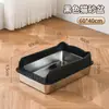 Caja de Arena para Gatos LOGO Personalización Metal Plástico Extra Grande Semicerrada Anti-Rastreo Fábrica Muestra Gratuita Personalización