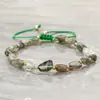 2026 Novo Estilo Boêmio Casual Pulseira de Pedra Cristal Colorida Versátil Acessórios Unissex Fonte de Pulseiras Atacado