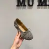 Sapatilhas Estilo Chanel Retrô Francês para Mulheres 2026 Bico Baixo Salto Baixo Laço Solado Macio Sapatilhas Mary Janes