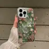 Flor de Loto Koi Atrae Fortuna Onda de Agua Concha Adecuado para Funda de Teléfono Apple 17Promax iPhone16 Funda Protectora Anti-Caída