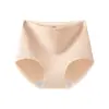 Ropa interior de algodón sin marcas para mujer, 7A, con entrepierna bacteriostática, transpirable y agradable para la piel, calzoncillos de cintura alta que levantan la cadera.