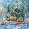 Pintura de Diamantes de Perlas 5D Animales Marinos Transfronterizo Amazon Temu 20*20 DIY Pintura Decorativa Venta al por Mayor en Grandes Cantidades