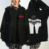 Bts Arirang Tour de Shows Jin Mesmo Estilo Ídolo Rosa Fanwear Moletom com Zíper Estampado
