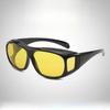 High Beam Moda Tendência Novo Conjunto de Lentes de Prescrição Óculos de Visão Noturna Tecnologia Preta Antirreflexo Óculos de Sol Ciclismo para Homens Dirigir