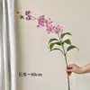 Flor Artificial de Jasmim de Seda Impressa em 3D Flor Begônia Flor Suspensa Falsa Decoração Suave para Casa Decoração de Paisagismo Adereços de Fotografia