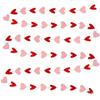 Día de San Valentín Boda Fiesta de Boda Decoración Pancarta Cadena Bandera Pequeño Cariño Corazón de Amor Flor