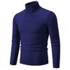Suéter casual de color sólido simple con tendencia de moda masculina de primavera y otoño de AliExpress, venta al por mayor para hombres.