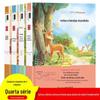 Livros de Leitura Obrigatória para Alunos do Quarto Ano: Mitologia e Lendas Mundiais, Mitologia e Lendas Chinesas, Todos os 4 Volumes, Livros de Leitura Extracurricular para Alunos do Ensino Fundamental