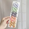 Conjunto Europeu e Americano Mais Vendido de Presilhas de Cabelo com Laço para Crianças Mini Presilha de Cabelo de Bebê Cor Pura Menina Simples Presilha Lateral 325