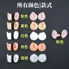 Modelo de ouvido silicone características faciais realistas material didático modelo display aparelho auditivo artificial orelha de prática limpeza de ouvido ensino adulto