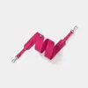 Bolso de color liso estilo europeo y americano transfronterizo, bolso de hombro cruzado universal para mujer, decoración de cuentas redondas, correa de hombro ancha