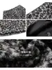[Era Moderna] Minissaia Lã Goming Estampa Leopardo Retro Justa ao Corpo para Mulheres Roupa de Trabalho de Inverno Saia de Cintura Alta N0023D