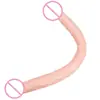 C15 Chicote Shen 56cm22 polegadas 4cm de espessura super longo dildo de cabeça dupla feminino gay puxar pênis C5 cabeça dupla