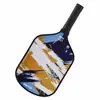 Set de raquetas de pickleball de grado de competición, pala de fibra de carbono tipo panal, pelota perforada, entrenamiento deportivo, venta al por mayor transfronteriza de raquetas de pickleball