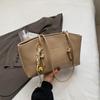 Bolso Tote Retro de Gran Capacidad para Mujer 2025 Primavera y Verano Nueva Moda para Ir al Trabajo Hombro Axila Bolso de Mano Casual
