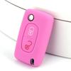 Peugeot 206207 Citroen 4008 3008 Sega Triumph C5 conjunto de chaves de carro capa de chave de silicone