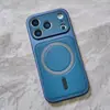 Capa Protetora de Couro Pintada por Spray Duas em Uma de TPU+PC Adequada para Capa de Celular Apple Iphone16Promax