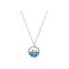 Collar de ballena de plata de ley S925 para mujer 2024 nuevo de moda cadena para la clavícula de diseño de nicho de lujo ligero verano Creativo