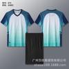 Nuevo en stock traje de uniforme de voleibol unisex camiseta de bádminton escolar uniforme de equipo de competencia de tenis de mesa transpirable uniforme de bola