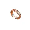 Anillo Abierto Elegante y Sofisticado con Patrón Tallado Tótems para Hombres, Venta Caliente Transfronteriza Anillo de Moda Retro Magnético de Cobre Rojo