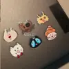 Adesivos 3D de Gatinho Fofo e Peculiar Estilo Ins, Estilo Gelatina, DIY para Decoração de Celular e Caderno