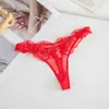 Ropa interior de encaje ultradelgada de comercio exterior para niñas, sexy y seductora, tanga negra, pantalón T de malla de deseo puro para verano
