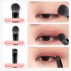 Cangzhou Juego de 6 Brochas de Maquillaje Brocha para Sombra de Ojos Brocha para Delineador de Ojos Tipo Hoja Brocha para Detalles de Ojos Brocha para Difuminar Maquillaje de Ojos Brocha para Gusano de Seda