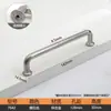 Maçaneta de Porta de Guarda-Roupa em Liga de Zinco Francesa Moderna Simples Dourada Preta Prata Gaveta Furo Único Armário Maçaneta Sólida
