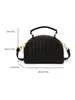Bolso tejido de lujo ligero de estilo coreano de nicho para mujer, bolso casual tipo concha para el verano 2026, bolso de hombro y cruzado de alta gama
