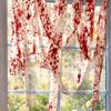 Fita de aviso de gaze tingida de sangue mutável para Halloween, fita isolante, gaze, curativo com mancha de sangue, decoração de Halloween