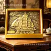 Novo baú do tesouro em ouro puro 999, ornamento de ouro negro cada vez mais popular, decoração requintada, presente de negócios multifuncional, disponível para entrega