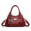 Nuevo bolso de mano para mujer de cuero suave de alta gama para comercio exterior, bolso de hombro moderno y a la moda, bolso cruzado simple de gran capacidad