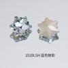 Dongzhou Cristal Copo de Nieve Fondo Puntiagudo Diamante Accesorios para Joyería DIY Diamante de Fondo Alto Diamante con Forma Especial Uña Artística Diamante Popular Fabricante Mayorista