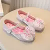 Zapatos de Cuero para Niñas 2025 Verano Nuevos Zapatos para Niños Dibujos Animados Princesa Zapatos Individuales Niña a la Moda Suela Blanda Zapatos para Bebé