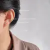 Pendientes Mini Hoja con Circonita Micropavimentada Versátiles para el Día a Día Pendientes de Rama de Olivo de Diseño Simple Lujo Ligero Gama Alta