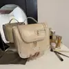 Bolsa de Almacenamiento de Viaje Ligera Japonesa, Gran Capacidad, Portátil, Se Puede Enganchar a una Maleta de Ruedas, Bolsa Impermeable para Guardar Cosméticos