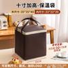 Bolsa Satchel Verde Bolo de Aniversário Espessado Bolsa Térmica Entrega Takeout Bolsa Especial Bolsa Refrigerada Personalizada Bolsa de Armazenamento Frio com Folha de Alumínio