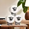 Portarrollos de Papel Higiénico de Oveja Transfronterizo, Portarrollos de Papel Higiénico de Oveja Interesante, Portarrollos de Papel Higiénico Creativo para el Hogar
