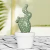 Cerámica Artesanía Nórdica Adornos Hogar Cactus de Simulación Decoración Creativa Pequeños Regalos Directo de Fábrica al Por Mayor