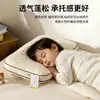 Almohada infantil de gasa de doble capa de algodón y lino Clase A, almohada para estudiantes 100% algodón, almohada para bebé de lino, almohada para recién nacido, almohada moldeadora