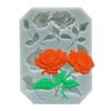 Molde de silicona con forma de rosa y girasol, molde para pastel con forma de flor de girasol, molde para decoración de chocolate y fondant