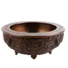 Hongda Cobre Puro Kowloon Xiangyun Auspicioso Desejoso Cornucópia Criativa Doze Signos do Zodíaco Ornamentos de Bacia de Cobre