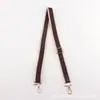 Nueva Correa de Hombro Jacquard de Laberinto con Borde Blanco, Color Sólido, Correa Ajustable para Bolsos de Mujer, Correa Cruzada Individual Ajustable para Hombro