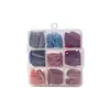Venta Caliente Transfronteriza Parches para Uñas Ojo de Gato Suministro Caja de 9 Colores Uñas Ojo de Gato Brillantes Doradas Lote Parches Desmontables para Uñas