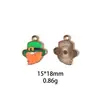 Chapéu Verde Festival Irlandês Trevo Série de Festivais Pingentes diy Acessórios de Joias de Liga Chaveiro Transfronteiriço Pingente