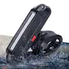 Luz individual para bicicleta, luz de advertencia de carga USB para bicicleta, luz trasera de dos colores, luz delantera brillante para bicicleta de montaña y bicicleta de carretera, equipo brillante