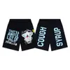 Dropshipping Transfronterizo 2026 Primavera/Verano Nuevo Estilo Que Es Estampado de Letras Casual Holgado Pantalones Cortos Unisex Pantalones Cortos de Playa