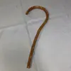 Masajeador de gancho de ratán para cuello, hombros, cintura y columna cervical; Gancho de Madera de Ratán Hecho a Mano para Golpeteo de Espalda