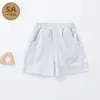 Pantalones Cortos Antibacterianos de 5A para Bebé Verano Algodón Fino Copo de Nieve Transpirables Pantalones Deportivos Casuales para Niños y Niñas Pantalones de Verano